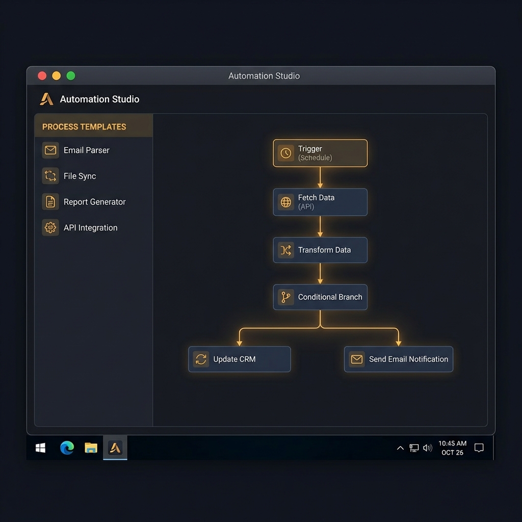 Interfaz de Automatización de Procesos