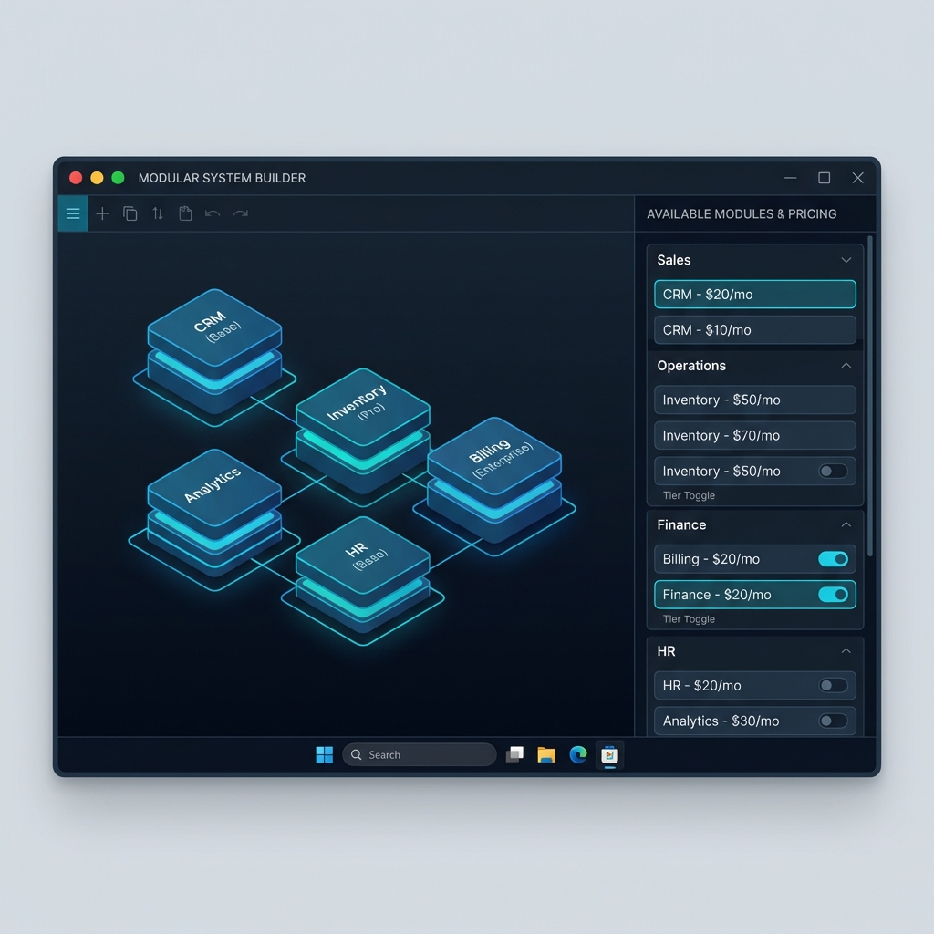 Constructor de Módulos Escalable